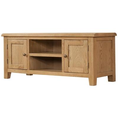 Calverley Oak Large TV Unit
